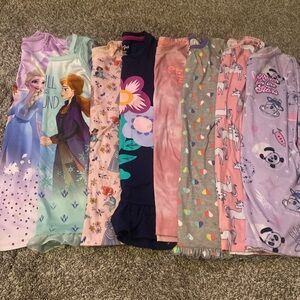 Toddler Girl Nightgowns Size 4 / 5 Bundle